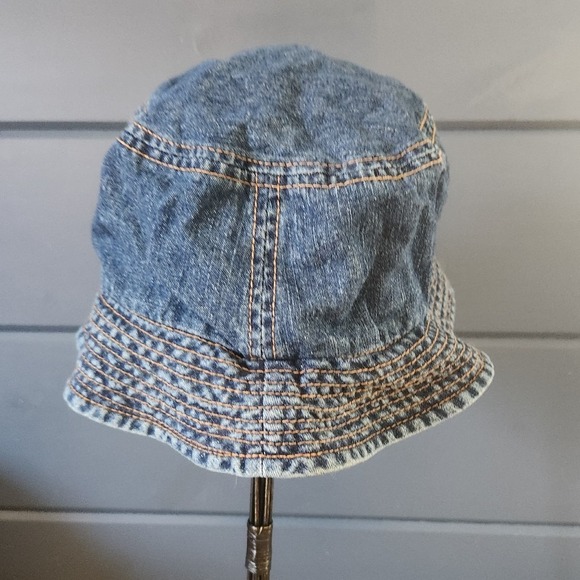 Y2K l.e.i. Denim Bucket‎ Hat - Picture 3 of 5